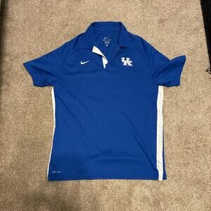 Nike dri-fit university of kentucky polo